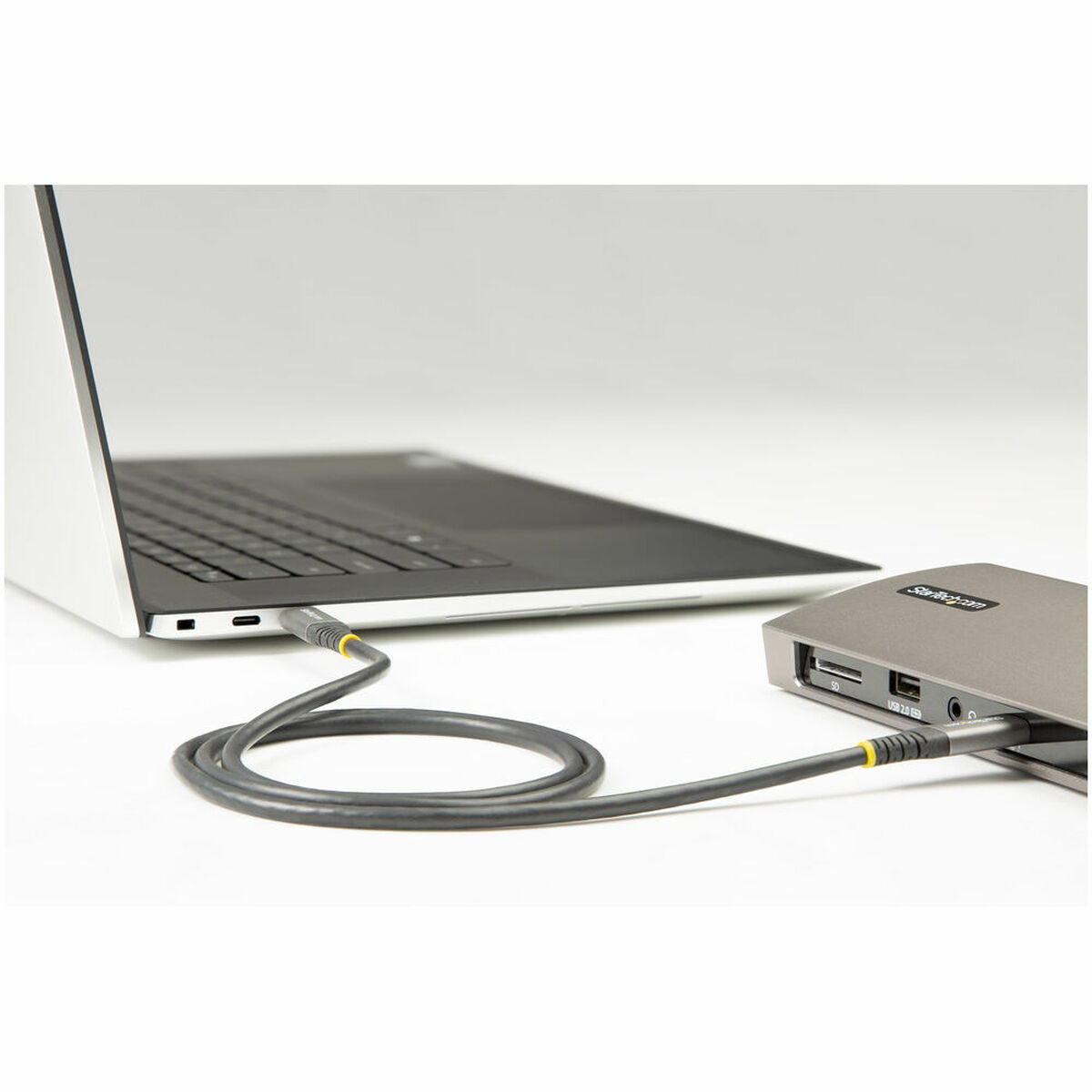 Kabel USB C Startech USB315CCV2M Sort/Grå 2 m